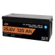 Акумуляторні батареї LogicPower LP LiFePO4 25,6V - 120 Ah (3072Wh Smart BMS 100А) з BT для ДБЖ