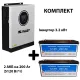 Інвертори ALLURE PRIME SM-3200W (24V) AP12-200 (200Аг / 2560Вт/г) - 2шт (5080Вт)