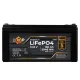 Акумуляторні батареї Logicpower LP LiFePO4 12,8V - 160 Ah (2048Wh) (29455) пластик для ДБЖ