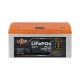 Акумуляторні батареї Logicpower LP LiFePO4 12,8V - 160 Ah (2048Wh) (24405) пластик LCD для ДБЖ