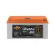 Акумуляторні батареї Logicpower LP LiFePO4 12,8V - 100 Ah (22500) (BMS 80A/40A) пластик LCD для ДБЖ