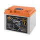 Акумуляторні батареї LogicPower LP LiFePO4 12,8V - 50 Ah (640Wh) (BMS 80А/50A) пластик LCD Smart BT