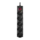 Сетевой фильтр LogicPower PREMIUM LP-X5 3 м Black (3520Вт)