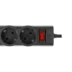 Сетевой фильтр LogicPower PREMIUM LP-X5 3 м Black (3520Вт)