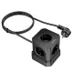Сетевой фильтр HOCO NS8 5 розеток + 3 USB + USB-C Black