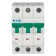 Автоматические выключатели Eaton PL7-D6/3 10kA 3п 6A