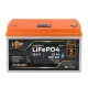 Акумуляторні батареї LogicPower LP LiFePO4 25,6V - 32 Ah (820Wh) (BMS 40А/32A) пластик LCD Smart BT