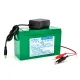 Акумуляторні батареї QiSuo 12V 6A Li-ion 18650 + зарядний пристрій 12.6V 1A + крокодили