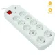 Сетевой фильтр PowerPlant 10м, 3x1.5мм2, 10А, 10 розеток, 2xUSB, євро, 100% мідь (YS-N6065/10)