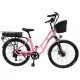 Электровелосипеды SPARK E-CITY LITE 17 (малиновый)