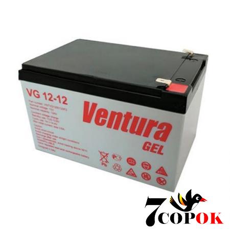 Гелевий акумулятор Ventura VG 12-12 Gel, купити в Україні