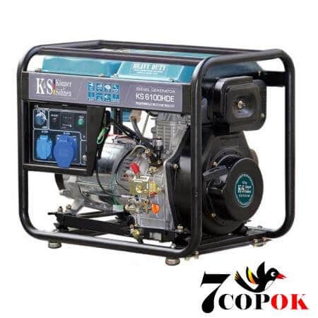 Konner & Sohnen KS 6100HDE - Дизельный генератор 5 кВт, купить в Украине