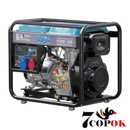Генератор дизельний Konner Sohnen KS 8100HDE-1/3 ATSR, 4.8 / 6.0 кВт