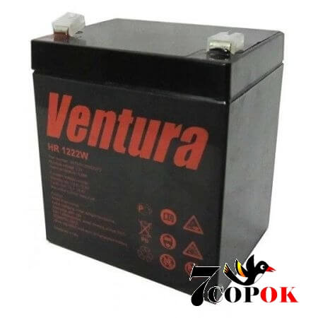 Акумулятор Ventura HR 1222W, AGM свинцево-кислотний, купити в Україні