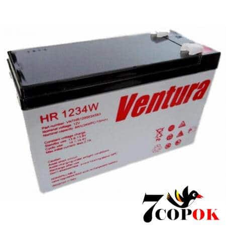 Акумулятор Ventura HR 1234W, AGM свинцево-кислотний, купити в Україні