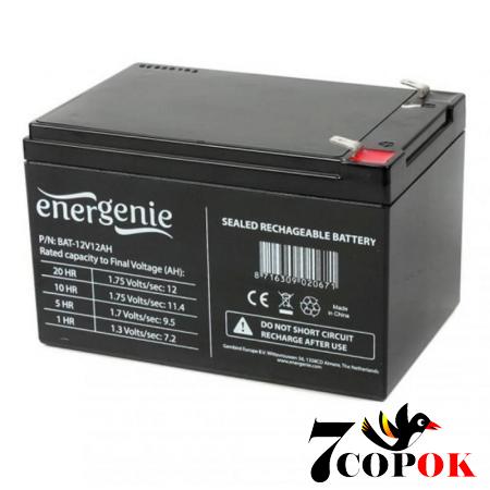 EnerGenie BAT-12V12AH - аккумулятор agm