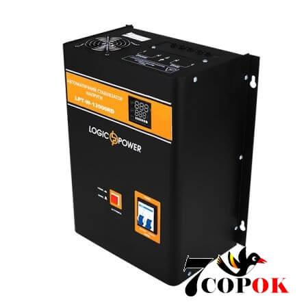 Стабилизатор напряжения LogicPower LPT-W-12000RD 6613, 220 вольт 8.4 кВт