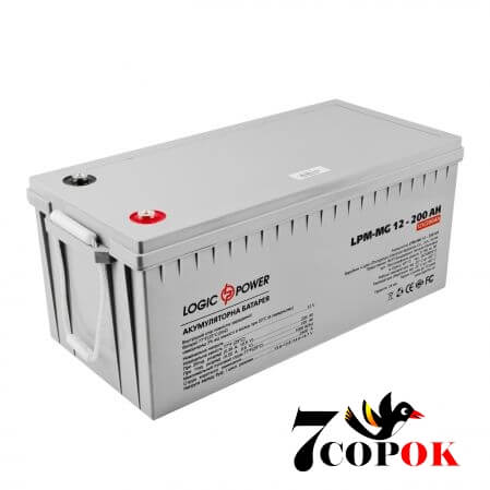 Мультигелевий акумулятор LogicPower LPM-MG 12 - 200 AH 3875, купити