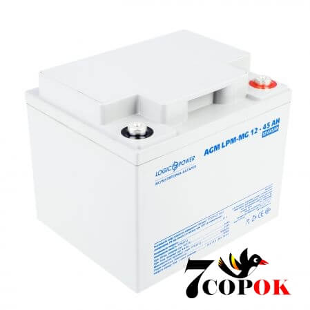 Мультигелевий акумулятор LogicPower LPM-MG 12 - 45 AH 6559, купити