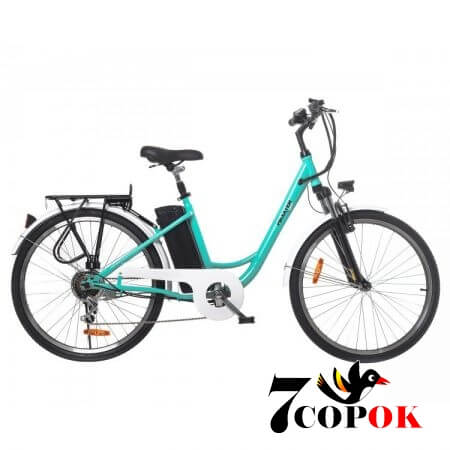 Электровелосипед Maxxter City 26 (light blue), 250 Вт., 25 км/ч, купить в Украине