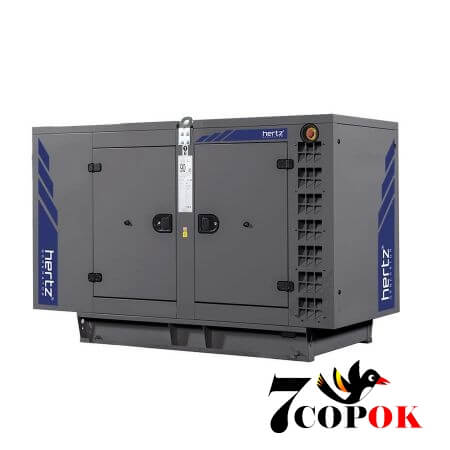 Генератор дизельний Hertz HG 140 RC, 100 кВт, купить в Украине