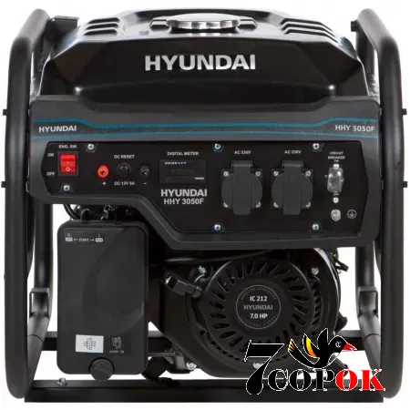 Генератор бензиновий Hyundai HHY 3050F, 2.8 кВт, купить в Украине