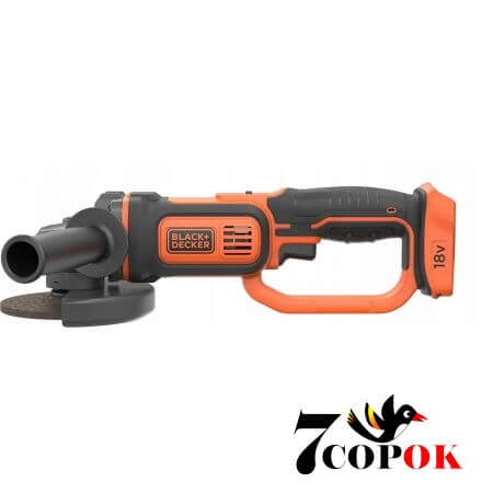 Шлифовальная машинка Black&Decker BCG720N, купить болгарку