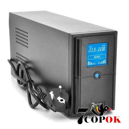 Бесперебойник Ritar E-RTM500 (300W) lcd, купить ИБП в Украине