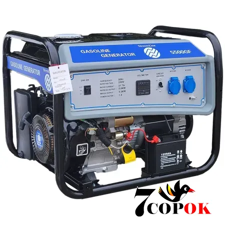 Генератор бензиновий StreemLine GG5500GF, 5 кВт, купить в Украине
