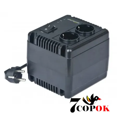 Стабілізатор напруги EnerGenie EG-AVR-1001, 220 вольт 0.6 кВт, купити