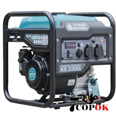 Купить инверторный генератор 3 кВт Konner & Sohnen KS 3300i (бензиновый)