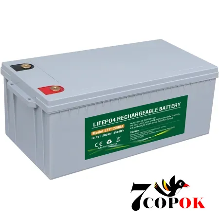Акумулятор PowerPlant LiFePO4 12.8V 200Ah (LFP12200B), літій-залізо-фосфатний