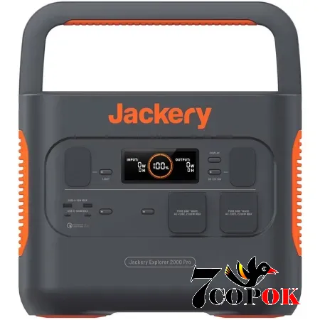 Портативна зарядна станція Jackery Explorer 2000 Pro 2160 Wh, 600000 mAh, 2200W