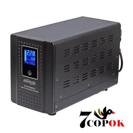 Бесперебойник Energenie EG-HI-PS2000-02, купить ИБП 24 вольта