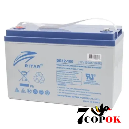 Гелевий акумулятор Ritar DG12-100, ціна, купити