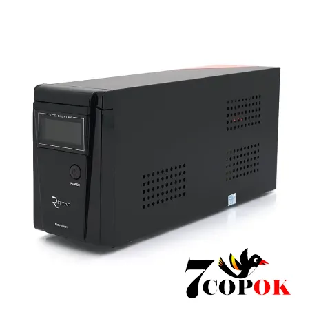Безперебійник Ritar RTSW-600ND12 LCD, купити ДБЖ в Україні