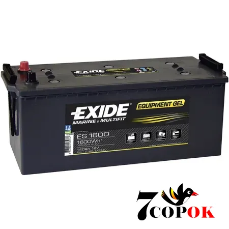 Гелевий акумулятор Exide 140Ah 900A EN 12V, купити в Україні