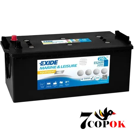 Гелевий акумулятор Exide 210Ah 1030A EN 12V, купити в Україні