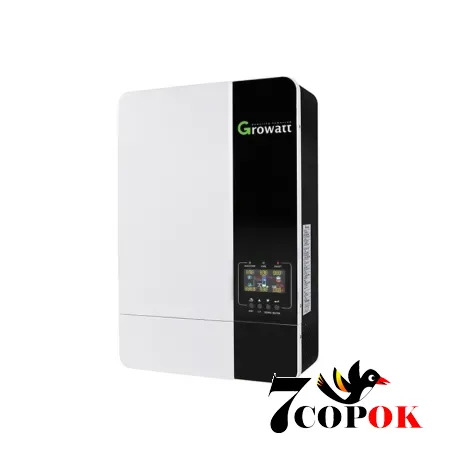 Инвертор для солнечных батарей 5 кВт - Growatt SPF 5000ES 5000W 48V 100A
