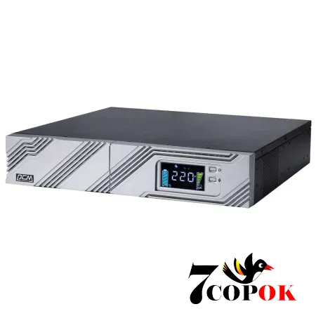 Бесперебойник Powercom SRT-3000A LCD, купить ИБП в Украине