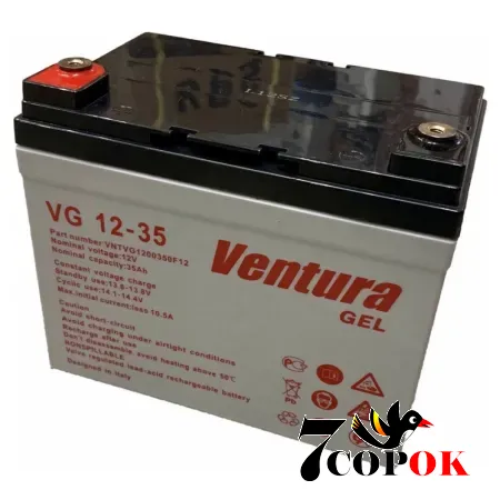 Гелевий акумулятор Ventura VG 12-35 Gel, купити в Україні