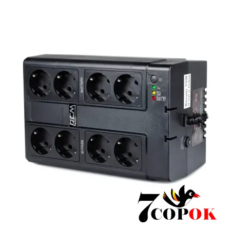 Бесперебойник Powercom CUB-650N EURO, купить ИБП в Украине