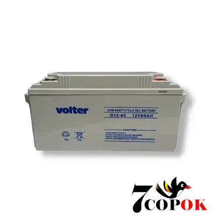 Гелевий акумулятор Volter GE 12V 65Ah, купити в Україні