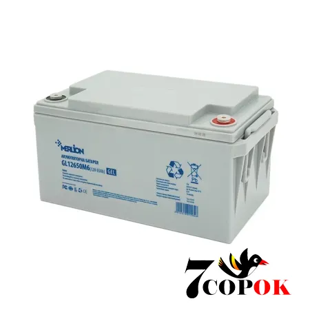 Гелевий акумулятор Merlion GL12650M6 12 V 65 Ah Q1, купити в Україні