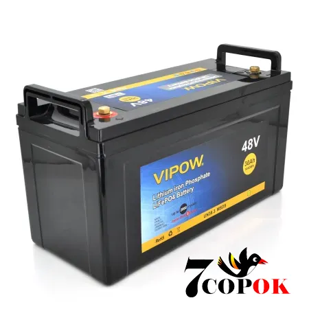 Акумулятор Vipow LiFePO4 51,2V 30Ah, літій-залізо-фосфатний, купити