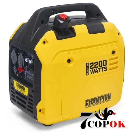 Інверторний генератор бензиновый Champion C2200iS, 1.9 кВт, купити