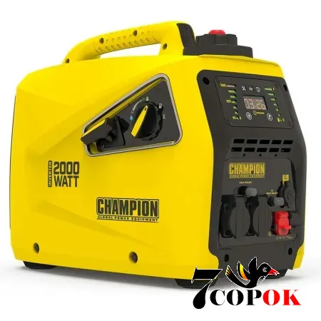 Інверторний генератор бензиновый Champion C2000iS, 1.6 кВт, купити