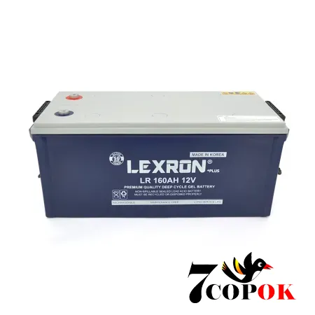 Гелевий акумулятор Lexron LR-DCK-12-160 Carbon-Gel 12V 160 Ah, купити
