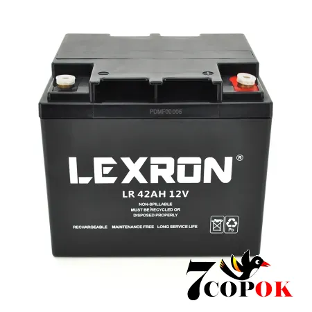 Гелевий акумулятор Lexron LR-12-42 12V 42 Ah, купити в Україні