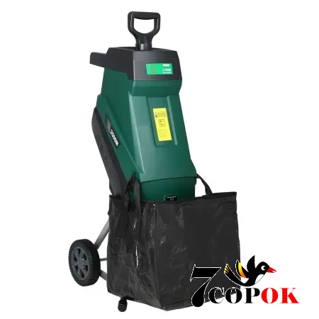 Измельчитель древесины Iron Angel ES2500L, купить щепорез в Украине